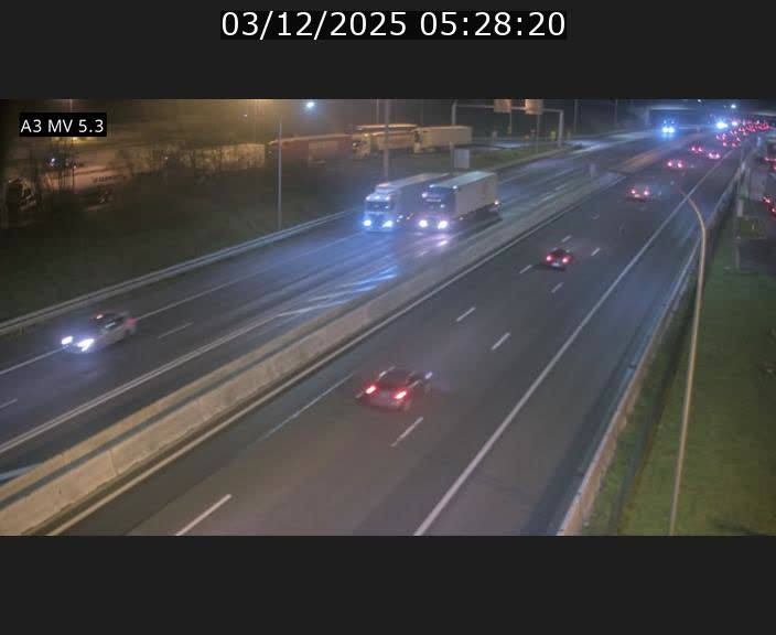 <h2>Webcam à l'Aire de Berchem au Luxembourg sur l'A3. Vue orientée vers la France</h2>