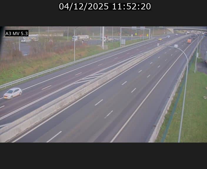 <h2>Webcam à l'Aire de Berchem au Luxembourg sur l'A3. Vue orientée vers la France</h2>