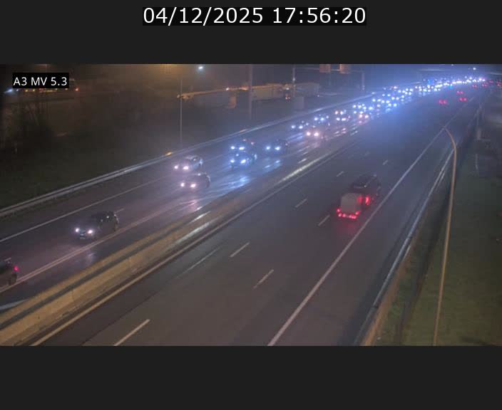 <h2>Webcam à l'Aire de Berchem au Luxembourg sur l'A3. Vue orientée vers la France</h2>