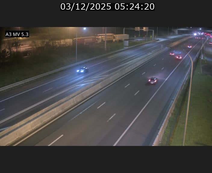 <h2>Webcam à l'Aire de Berchem au Luxembourg sur l'A3. Vue orientée vers la France</h2>