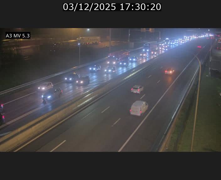 <h2>Webcam à l'Aire de Berchem au Luxembourg sur l'A3. Vue orientée vers la France</h2>