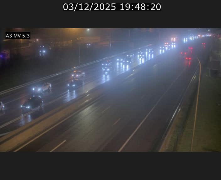 <h2>Webcam à l'Aire de Berchem au Luxembourg sur l'A3. Vue orientée vers la France</h2>