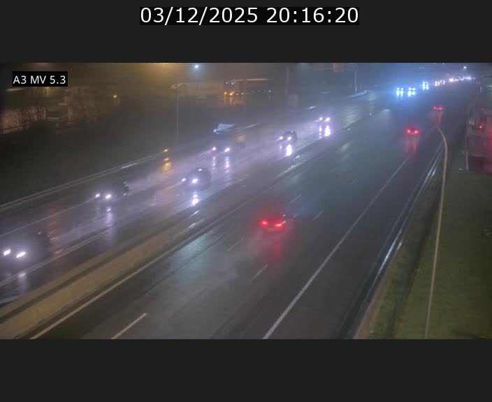 <h2>Webcam à l'Aire de Berchem au Luxembourg sur l'A3. Vue orientée vers la France</h2>