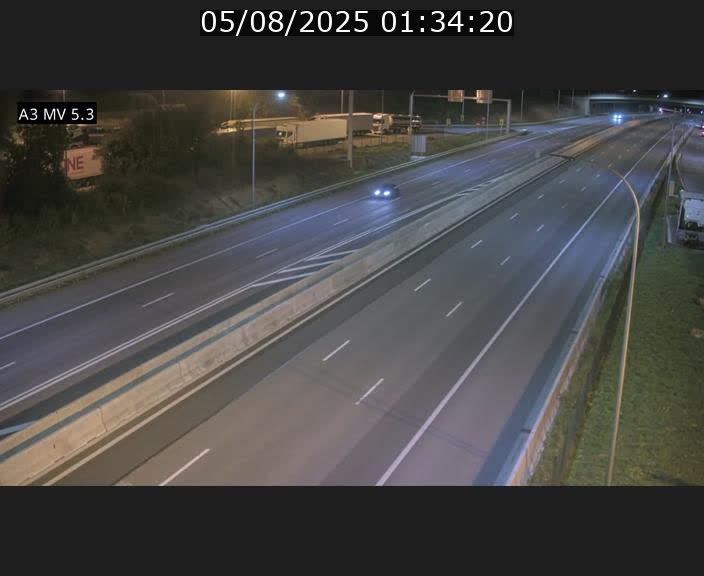<h2>Webcam à l'Aire de Berchem au Luxembourg sur l'A3. Vue orientée vers la France</h2>