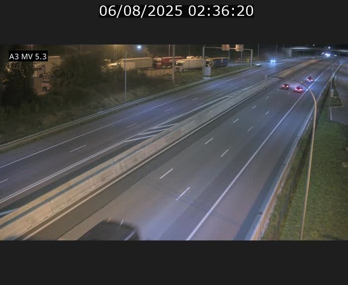 <h2>Webcam à l'Aire de Berchem au Luxembourg sur l'A3. Vue orientée vers la France</h2>