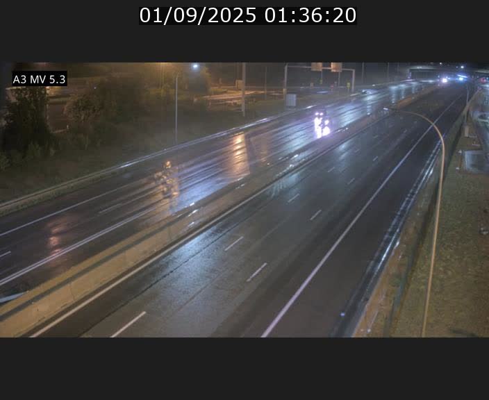 <h2>Webcam à l'Aire de Berchem au Luxembourg sur l'A3. Vue orientée vers la France</h2>