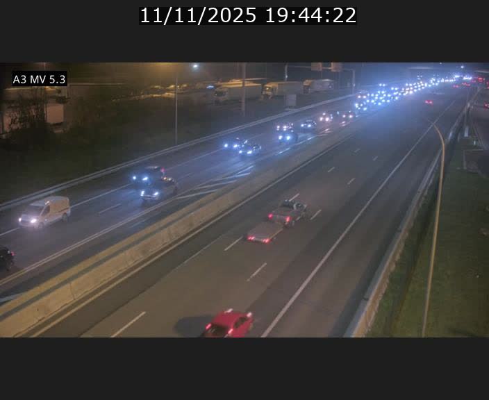 <h2>Webcam à l'Aire de Berchem au Luxembourg sur l'A3. Vue orientée vers la France</h2>