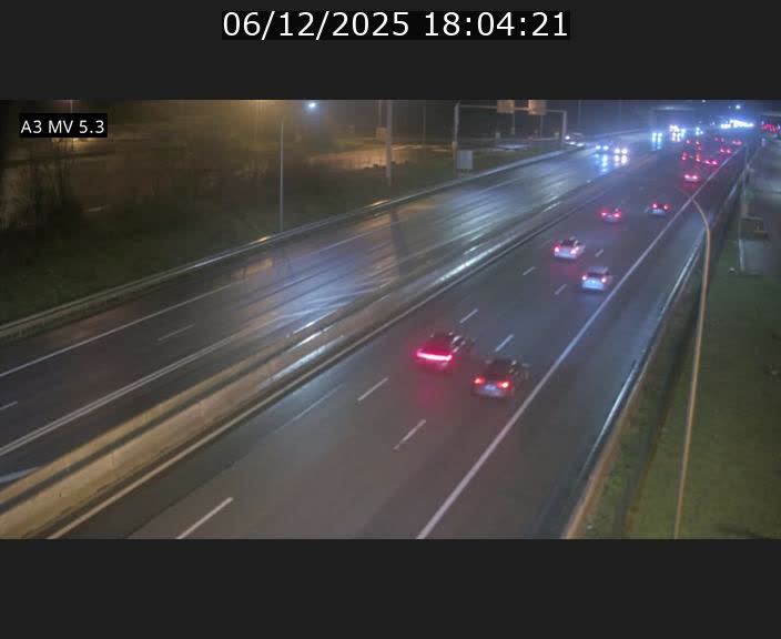 <h2>Webcam à l'Aire de Berchem au Luxembourg sur l'A3. Vue orientée vers la France</h2>