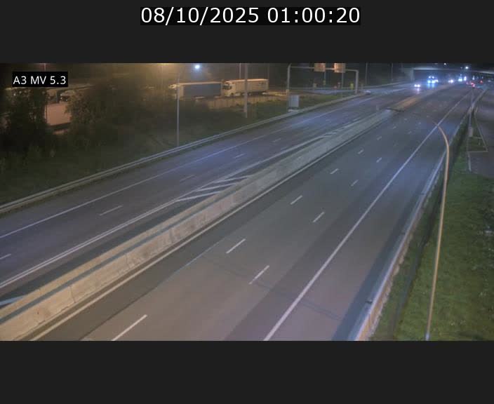 <h2>Webcam à l'Aire de Berchem au Luxembourg sur l'A3. Vue orientée vers la France</h2>