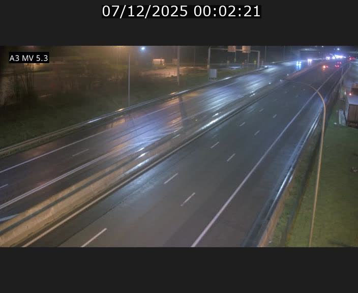 <h2>Webcam à l'Aire de Berchem au Luxembourg sur l'A3. Vue orientée vers la France</h2>