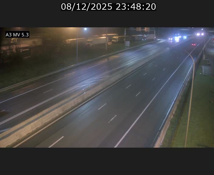 <h2>Webcam à l'Aire de Berchem au Luxembourg sur l'A3. Vue orientée vers la France</h2>
