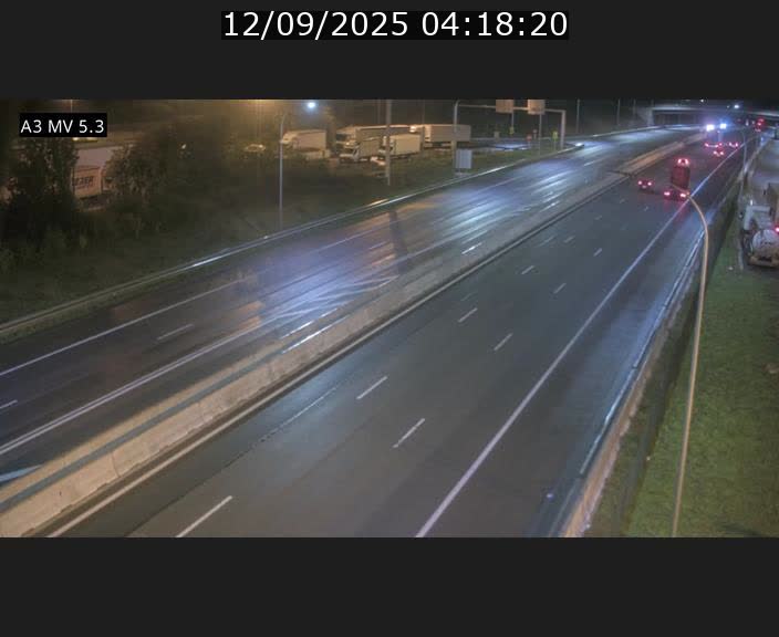 <h2>Webcam à l'Aire de Berchem au Luxembourg sur l'A3. Vue orientée vers la France</h2>