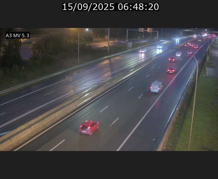 <h2>Webcam à l'Aire de Berchem au Luxembourg sur l'A3. Vue orientée vers la France</h2>