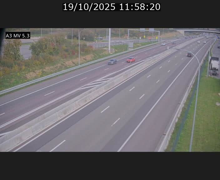 <h2>Webcam à l'Aire de Berchem au Luxembourg sur l'A3. Vue orientée vers la France</h2>