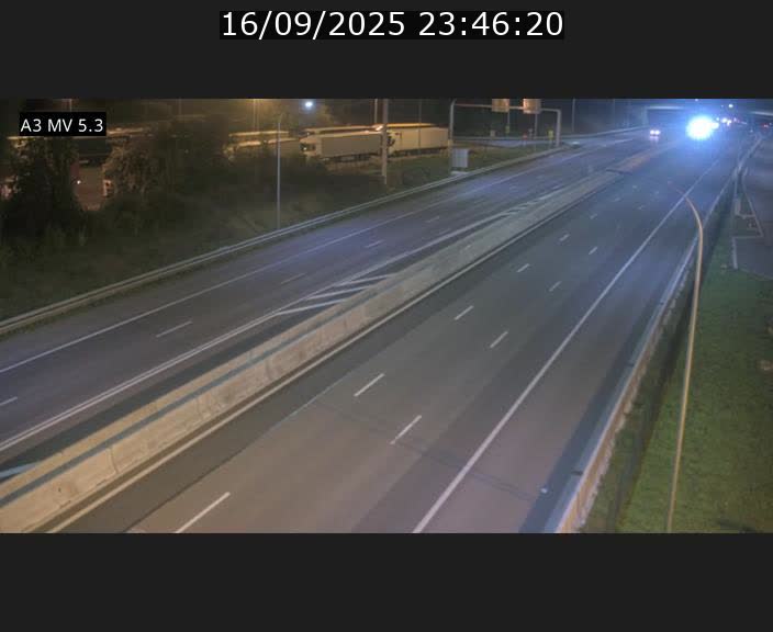 <h2>Webcam à l'Aire de Berchem au Luxembourg sur l'A3. Vue orientée vers la France</h2>