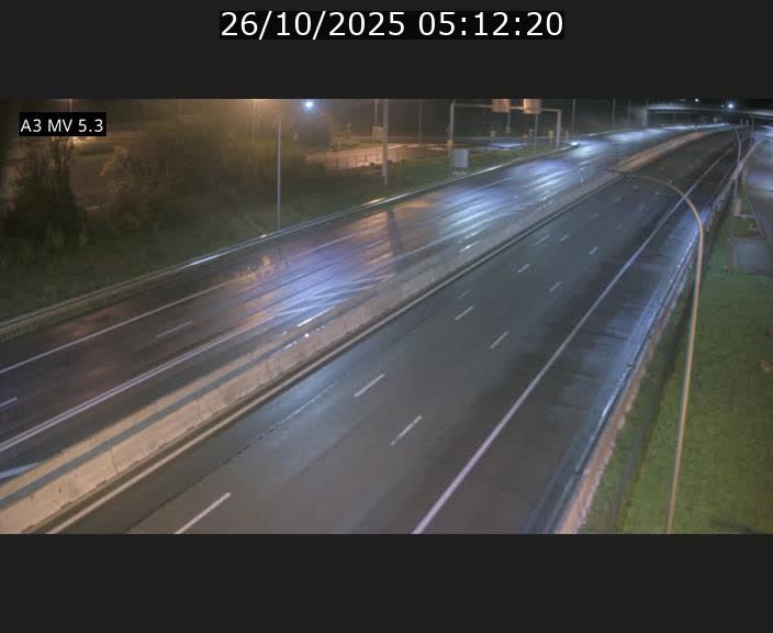 <h2>Webcam à l'Aire de Berchem au Luxembourg sur l'A3. Vue orientée vers la France</h2>