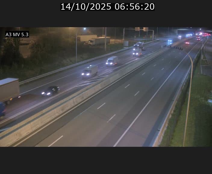 <h2>Webcam à l'Aire de Berchem au Luxembourg sur l'A3. Vue orientée vers la France</h2>