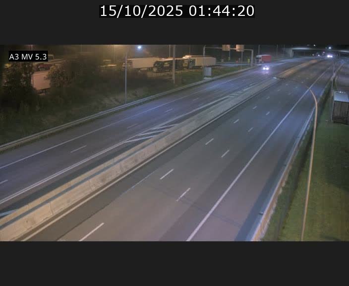 <h2>Webcam à l'Aire de Berchem au Luxembourg sur l'A3. Vue orientée vers la France</h2>