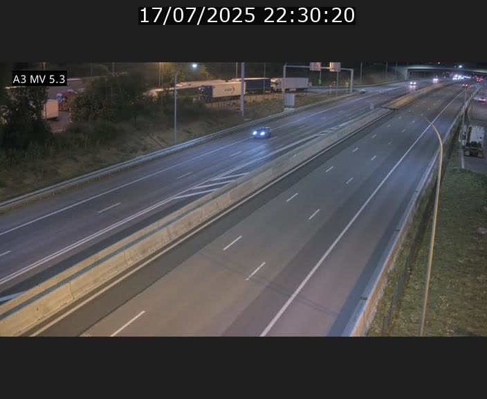 <h2>Webcam à l'Aire de Berchem au Luxembourg sur l'A3. Vue orientée vers la France</h2>