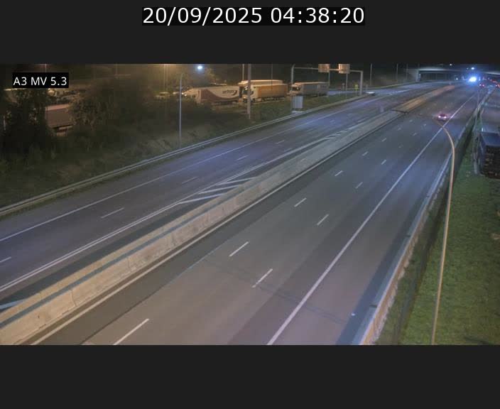 <h2>Webcam à l'Aire de Berchem au Luxembourg sur l'A3. Vue orientée vers la France</h2>
