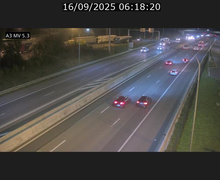 <h2>Webcam à l'Aire de Berchem au Luxembourg sur l'A3. Vue orientée vers la France</h2>