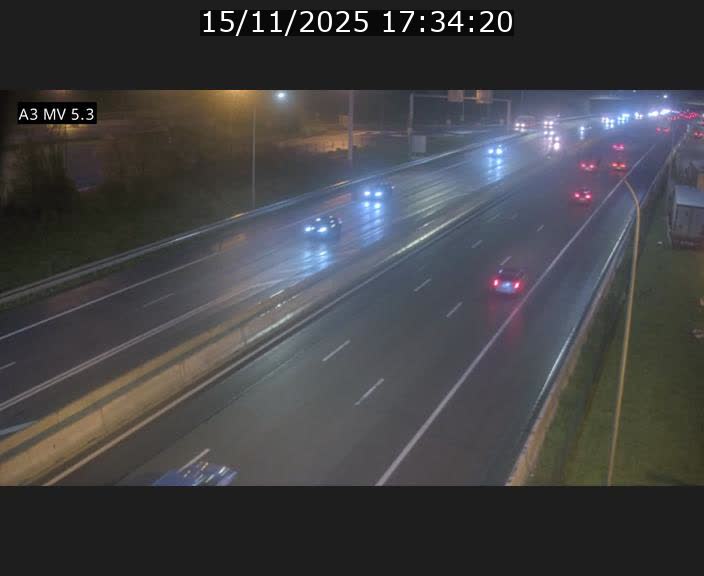 <h2>Webcam à l'Aire de Berchem au Luxembourg sur l'A3. Vue orientée vers la France</h2>