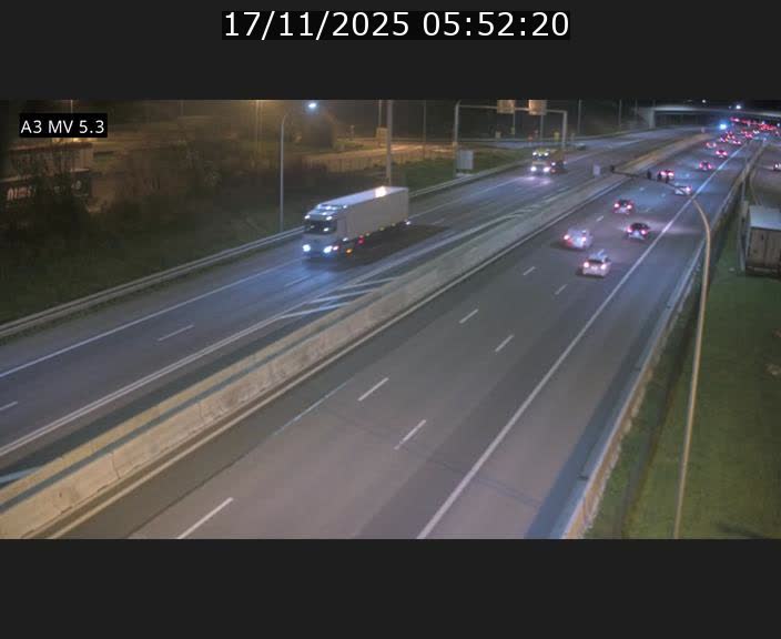 <h2>Webcam à l'Aire de Berchem au Luxembourg sur l'A3. Vue orientée vers la France</h2>