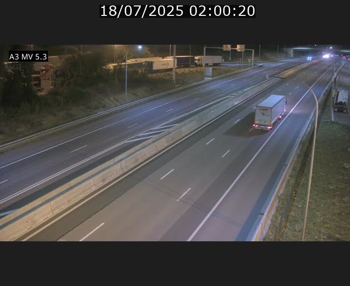 <h2>Webcam à l'Aire de Berchem au Luxembourg sur l'A3. Vue orientée vers la France</h2>