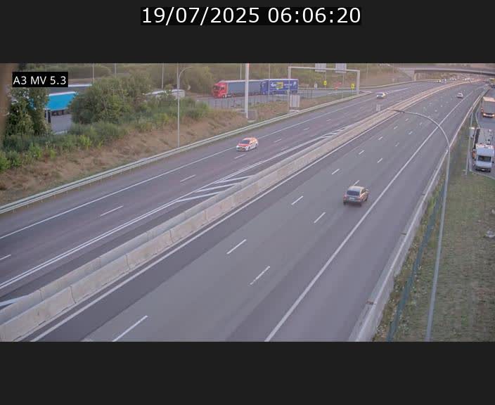 <h2>Webcam à l'Aire de Berchem au Luxembourg sur l'A3. Vue orientée vers la France</h2>