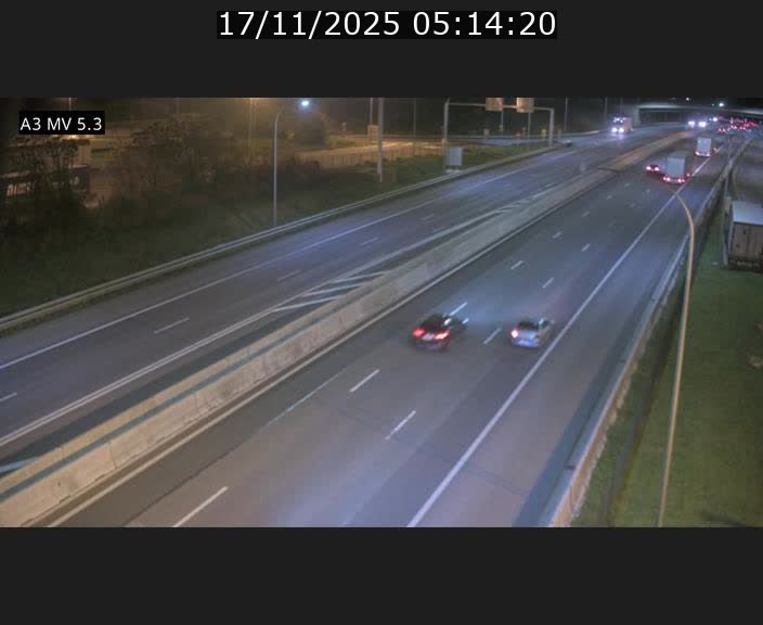 <h2>Webcam à l'Aire de Berchem au Luxembourg sur l'A3. Vue orientée vers la France</h2>