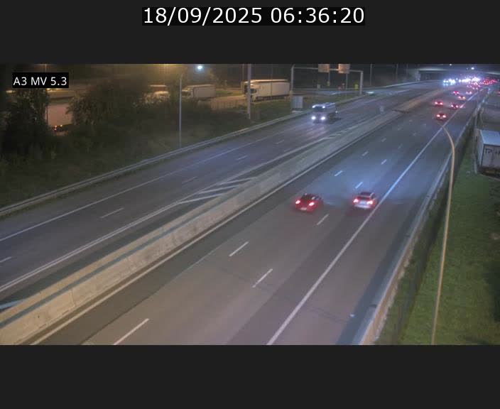 <h2>Webcam à l'Aire de Berchem au Luxembourg sur l'A3. Vue orientée vers la France</h2>