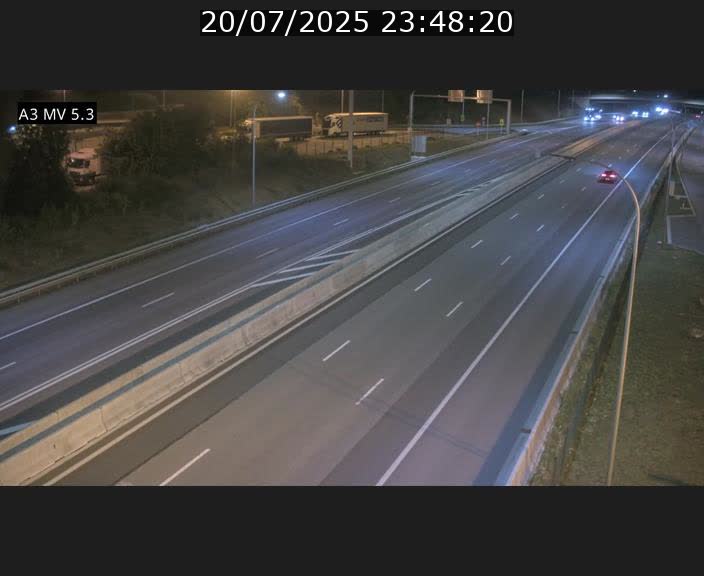 <h2>Webcam à l'Aire de Berchem au Luxembourg sur l'A3. Vue orientée vers la France</h2>