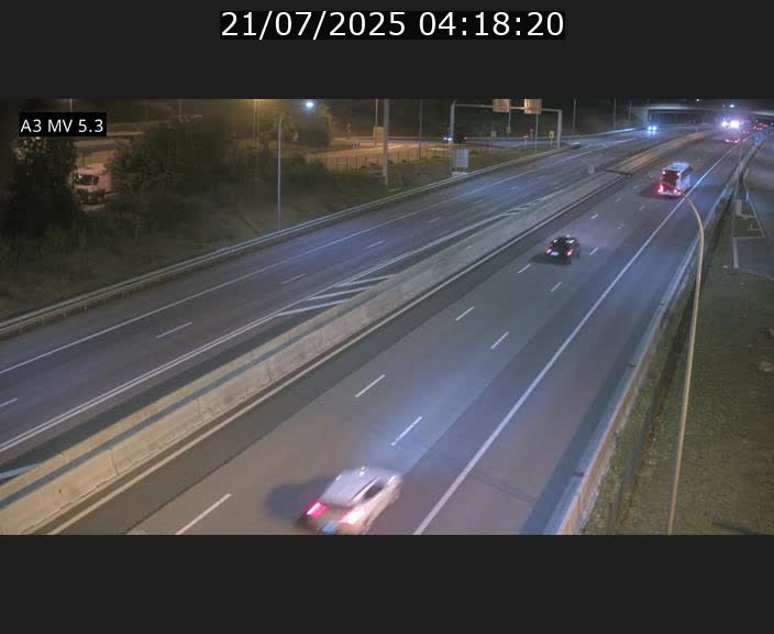 <h2>Webcam à l'Aire de Berchem au Luxembourg sur l'A3. Vue orientée vers la France</h2>