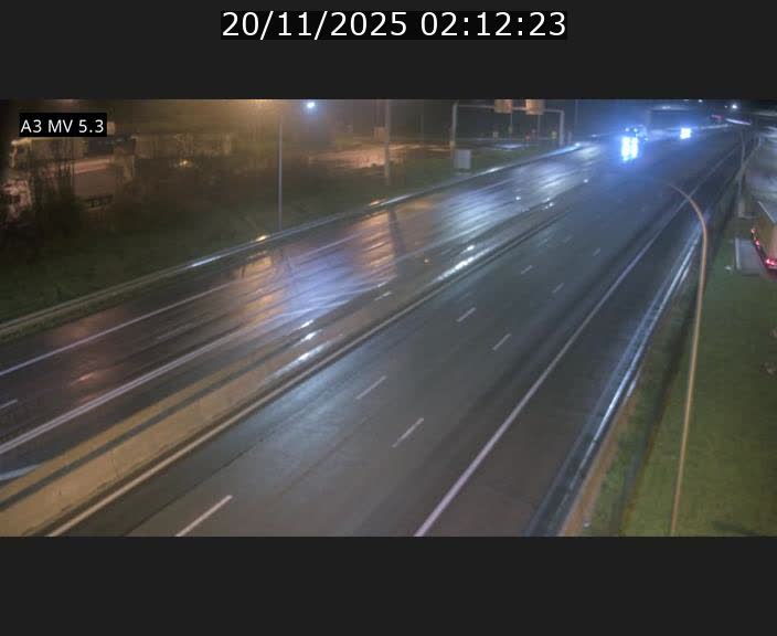 <h2>Webcam à l'Aire de Berchem au Luxembourg sur l'A3. Vue orientée vers la France</h2>