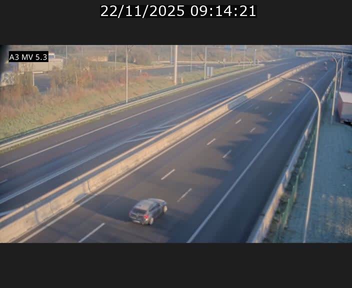 <h2>Webcam à l'Aire de Berchem au Luxembourg sur l'A3. Vue orientée vers la France</h2>