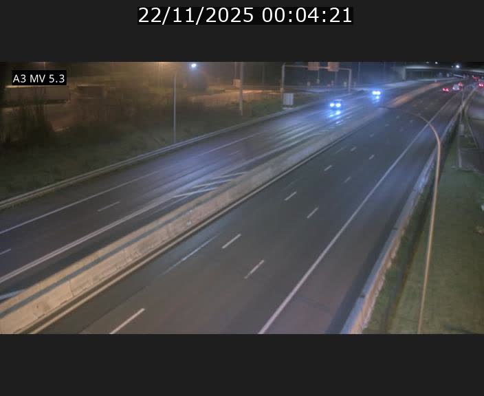 <h2>Webcam à l'Aire de Berchem au Luxembourg sur l'A3. Vue orientée vers la France</h2>