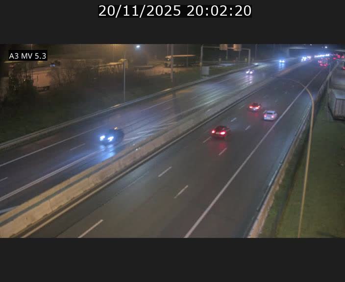 <h2>Webcam à l'Aire de Berchem au Luxembourg sur l'A3. Vue orientée vers la France</h2>