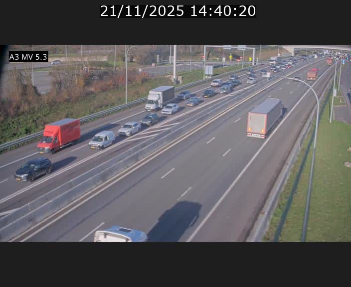 <h2>Webcam à l'Aire de Berchem au Luxembourg sur l'A3. Vue orientée vers la France</h2>