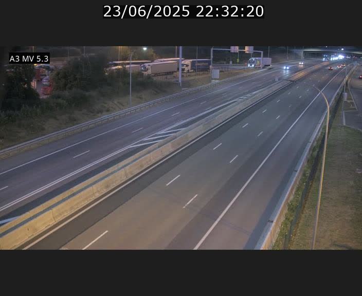 <h2>Webcam à l'Aire de Berchem au Luxembourg sur l'A3. Vue orientée vers la France</h2>