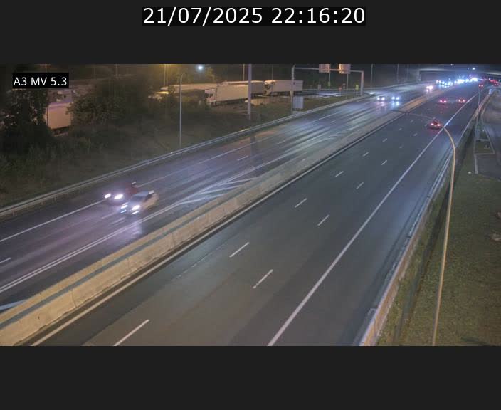 <h2>Webcam à l'Aire de Berchem au Luxembourg sur l'A3. Vue orientée vers la France</h2>