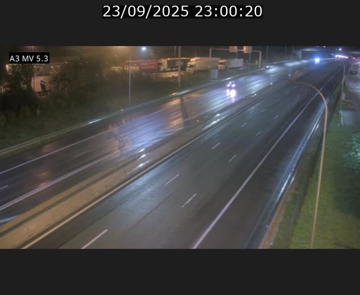 <h2>Webcam à l'Aire de Berchem au Luxembourg sur l'A3. Vue orientée vers la France</h2>