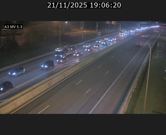 <h2>Webcam à l'Aire de Berchem au Luxembourg sur l'A3. Vue orientée vers la France</h2>