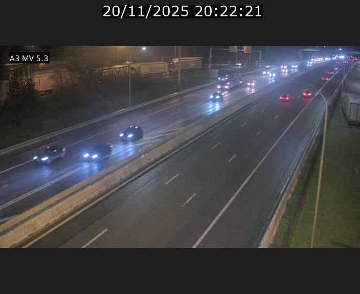 <h2>Webcam à l'Aire de Berchem au Luxembourg sur l'A3. Vue orientée vers la France</h2>