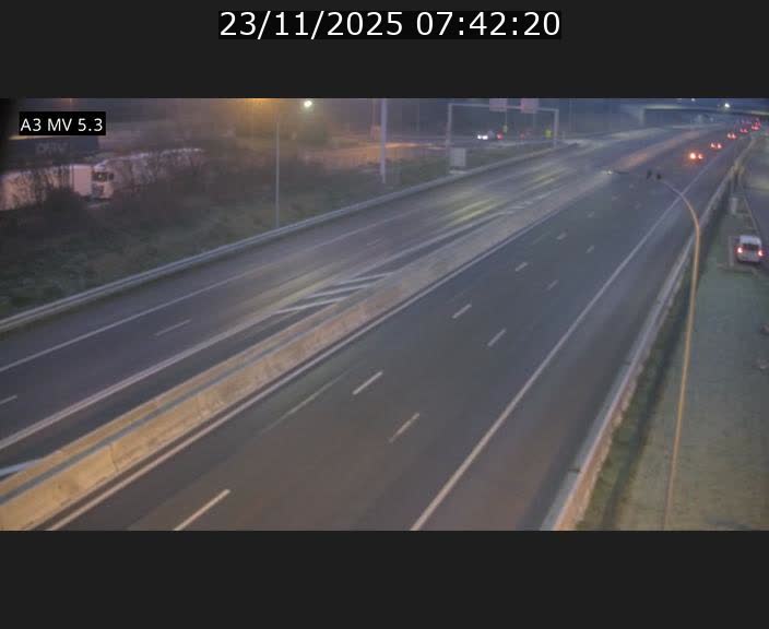 <h2>Webcam à l'Aire de Berchem au Luxembourg sur l'A3. Vue orientée vers la France</h2>