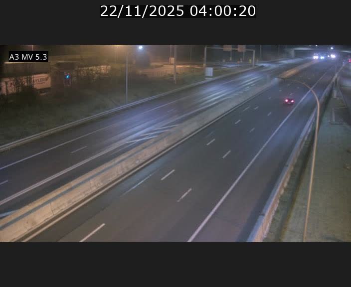 <h2>Webcam à l'Aire de Berchem au Luxembourg sur l'A3. Vue orientée vers la France</h2>