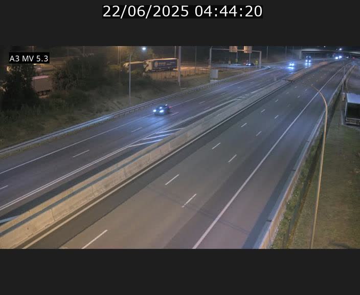 <h2>Webcam à l'Aire de Berchem au Luxembourg sur l'A3. Vue orientée vers la France</h2>