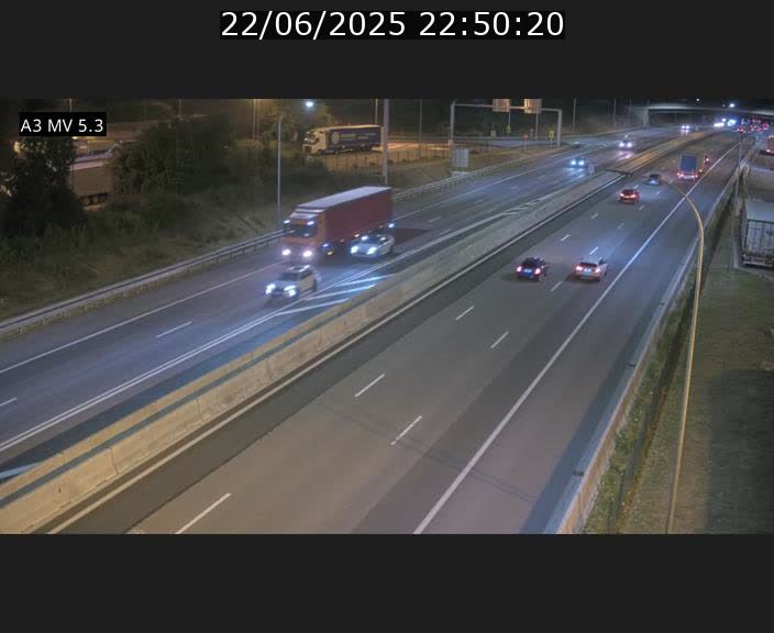<h2>Webcam à l'Aire de Berchem au Luxembourg sur l'A3. Vue orientée vers la France</h2>