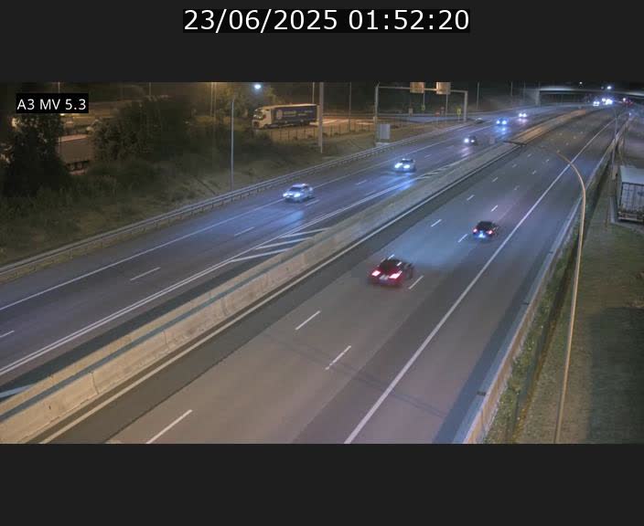 <h2>Webcam à l'Aire de Berchem au Luxembourg sur l'A3. Vue orientée vers la France</h2>