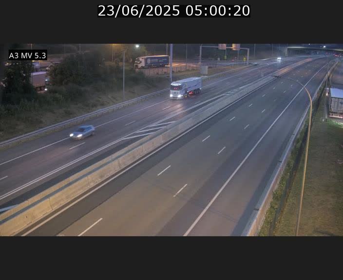 <h2>Webcam à l'Aire de Berchem au Luxembourg sur l'A3. Vue orientée vers la France</h2>