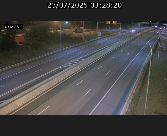 <h2>Webcam à l'Aire de Berchem au Luxembourg sur l'A3. Vue orientée vers la France</h2>